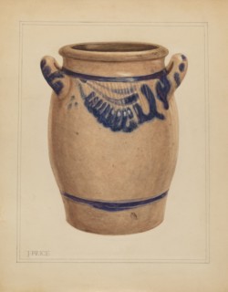 Jar, c. 1937. Creator: Jessica Price.
