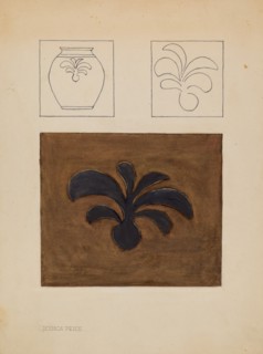Jar, c. 1937. Creator: Jessica Price.