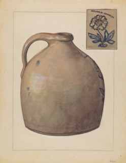 Jug, 1936. Creator: Jessica Price.