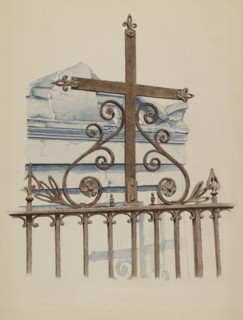 Cross, c. 1936. Creator: Ray Price.