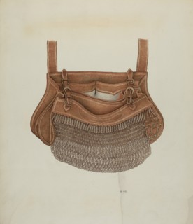 Physicians's Saddle Bag, c. 1939. Creator: Ray Price.