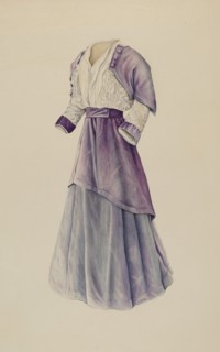 Afternoon Gown, c. 1936. Creator: Ray Price.