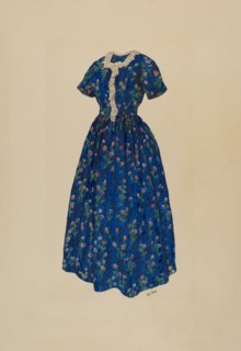 Dress, c. 1938. Creator: Ray Price.