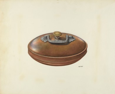 Bed Warmer, c. 1939. Creator: Ray Price.