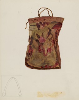 Carpet Bag, c. 1937. Creator: Edna C. Rex.