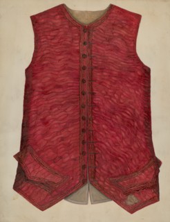 Wedding Vest, c. 1938. Creator: Edna C. Rex.