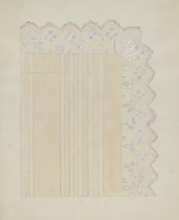 Pillow Sham, c. 1936. Creator: Edna C. Rex.