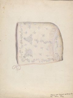 Baby's Cap, c. 1937. Creator: Edna C. Rex.