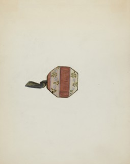 Pin Cushion, c. 1936. Creator: Edna C. Rex.