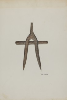 Digging Tool, c. 1939. Creator: Arthur P. Reynolds.