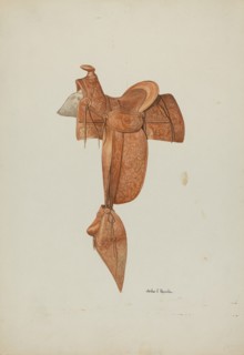 Saddle, c. 1940. Creator: Arthur P. Reynolds.