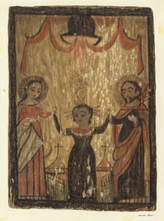 Retablo - The Holy Family, c. 1938. Creator: George E. Rhone.