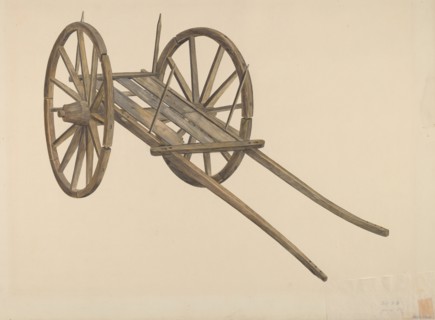 Ox Cart, 1935/1942. Creator: Wilbur M Rice.