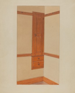 Closet and Drawers, c. 1938. Creator: Winslow Rich.