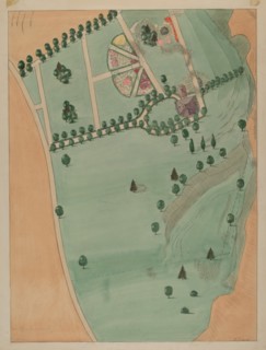 Eliza B. Jumel Estate, c. 1936. Creator: Virginia Richards.