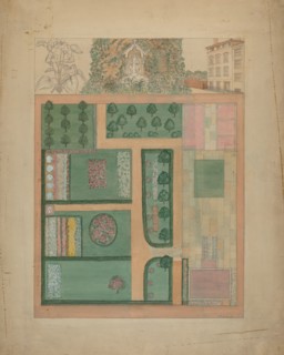 Parmentier Grounds, c. 1936. Creator: Virginia Richards.