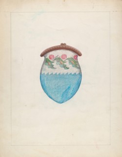 Purse, c. 1937. Creator: Mabel Ritter.