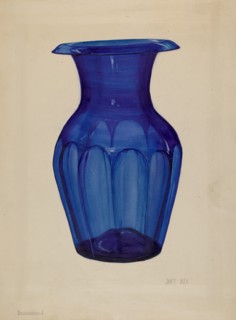 Vase, c. 1937. Creator: Janet Riza.