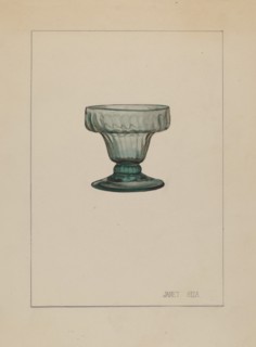 Salt Cellar, c. 1937. Creator: Janet Riza.