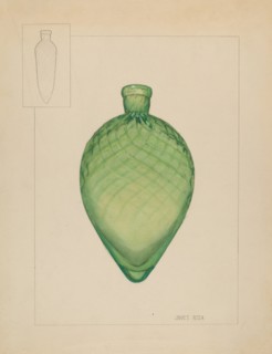 Flask, 1935/1942. Creator: Janet Riza.