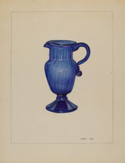 Cream Pitcher, c. 1937. Creator: Janet Riza.