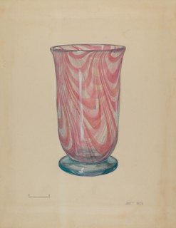 Glass, c. 1938. Creator: Janet Riza.