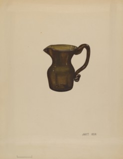Creamer, c. 1936. Creator: Janet Riza.