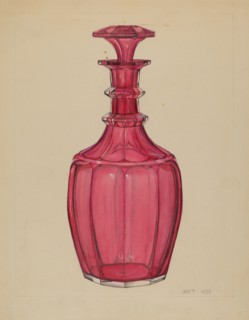 Carafe, c. 1937. Creator: Janet Riza.