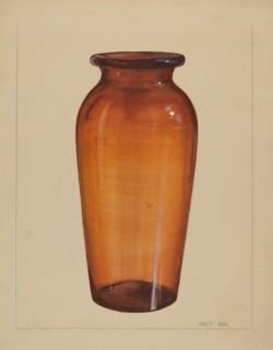 Vase, c. 1936. Creator: Janet Riza.