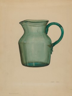 Pitcher, c. 1936. Creator: Janet Riza.