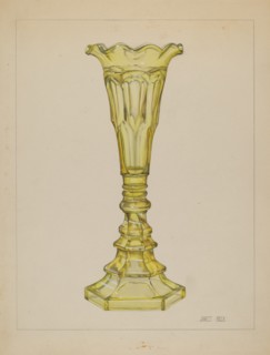 Vase, c. 1936. Creator: Janet Riza.