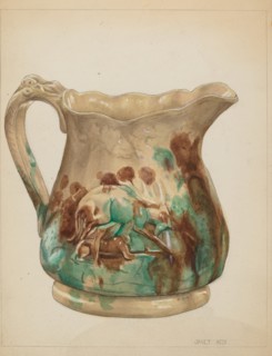 Pitcher, c. 1936. Creator: Janet Riza.