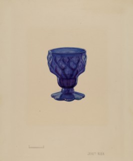 Salt Cellar, 1935/1942. Creator: Janet Riza.