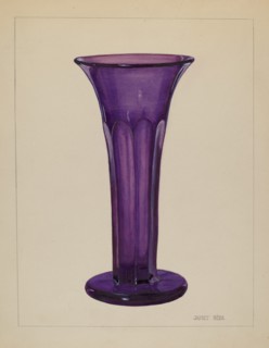 Vase, c. 1937. Creator: Janet Riza.