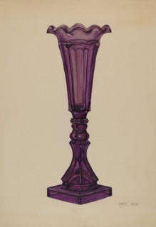 Vase, c. 1937. Creator: Janet Riza.