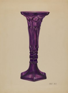 Vase, c. 1937. Creator: Janet Riza.