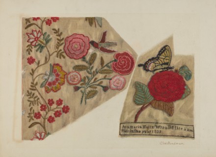 Sampler, c. 1940. Creator: Charles Roadman.