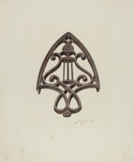 Trivet, c. 1941. Creator: Sydney Roberts.