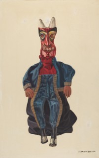 Old Nick, the Devil, c. 1936. Creator: Florian Rokita.