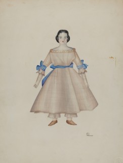 Doll - "Mary", c. 1939. Creator: Josephine C. Romano.