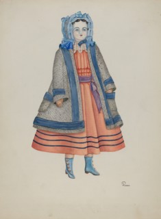 Doll - "Rose Bates", 1935/1942. Creator: Josephine C. Romano.