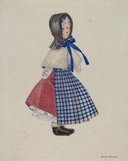 Doll: "Mollie Bentley", 1936. Creators: Josephine C. Romano, Edith Towner.