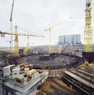 Sizewell 'B' Power Station, Leiston, Suffolk Coast, Suffolk, 11/01/1989. Creator: John Laing plc.