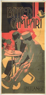 Bitter Campari , 1899. Creator: Hohenstein, Adolfo (1854-1928).