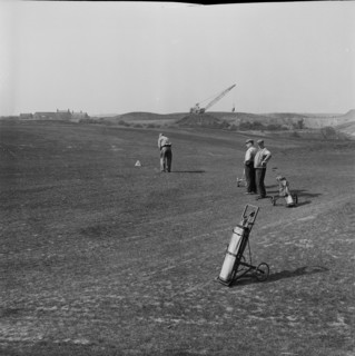 Whitley Bay Golf Course, Whitley Bay, North Tyneside, 23/04/1953. Creator: John Laing plc.