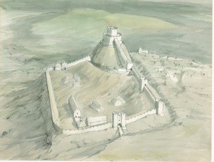 Launceston Castle, Weston Road, Launceston, Cornwall, 1980-1989. Creator: Terry Ball.