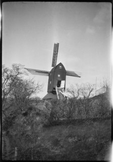 Mount Ephraim Windmill, Moat Lane, Mount Ephraim, Ash, Dover, Kent, 1929. Creator: Francis Matthew Shea.