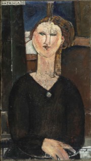 Antonia, 1915. Creator: Modigliani, Amedeo (1884-1920).