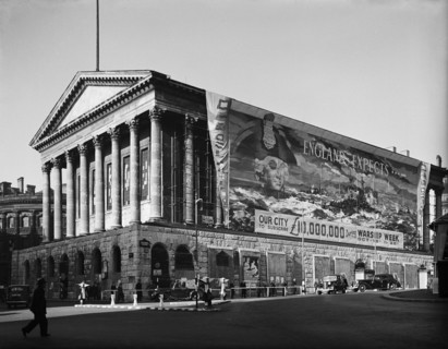 Town Hall, Victoria Square, Birmingham, 1941. Creator: George Bernard Mason.