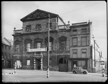 Derby Assembly Rooms, Market Place, Derby, 1942. Creator: George Bernard Mason.